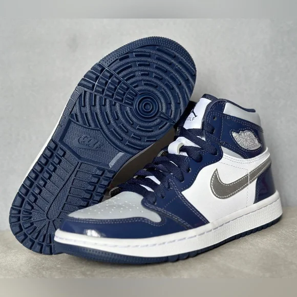 Nike Air Jordan 1 Retro High Golf Navy - Picture 3 of 9